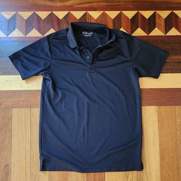 Nautica Boys School Uniform Navy Polo Shirt Size Large (14/16) - Picture 2 of 6